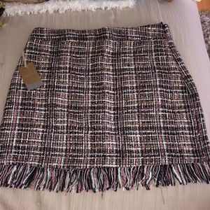 Plaid Forever 21 skirt